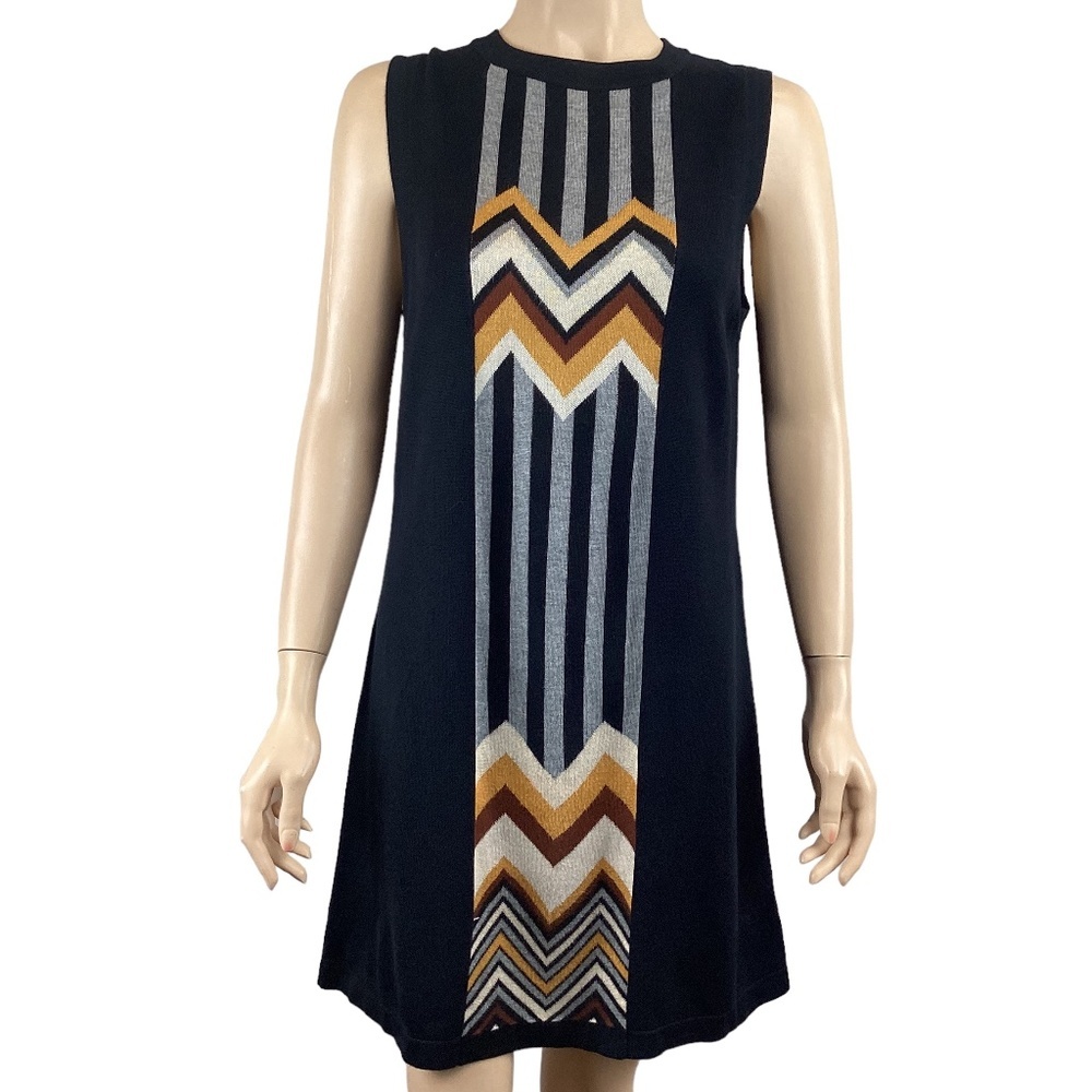 5 For $25 Missoni For Target Sleeveless Knit Sweater Dress Size Medium Chevron
